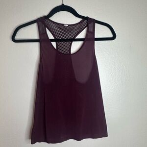 Like New!!! Lululemon Ready Set Go Tank Sz 6 Color Ruby